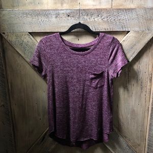 Hollister classic tee with front pocket